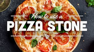 How To Use a Pizza Stone [upl. by Aleta899]