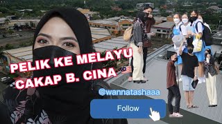 TAK PELIK KE PELIK MELAYU CAKAP BAHASA CINA  WAN NATASHA ft RUSHAD  SOCIAL EXPERIMENT [upl. by Drusus]