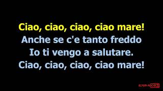 ROMAGNA MIA  CIAO MARE  SIMPATIA quotREMIX DANCEquot Karaoke Version NO CORI [upl. by Steve285]