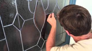 How to repair leaded glass window [upl. by Amre]