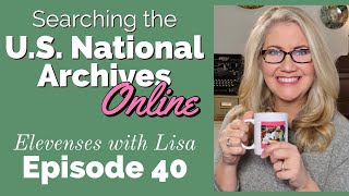 How to Use the US National Archives Online Catalog for Genealogy [upl. by Hcirdla]