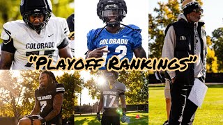 COLORADO FOOTBALL PLAYOFF RANKING RELEASED TONIGHT BUFFS CONTROL THEIR OWN DESTINY ROAD TO CFP [upl. by Jori]