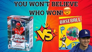 Topps Chrome 2024 baseball VS Target Fairfield Mystery box [upl. by Garth5]