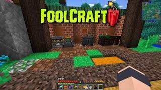 Minecraft  FoolCraft 3 12 Rope Race Track [upl. by Naujtna]