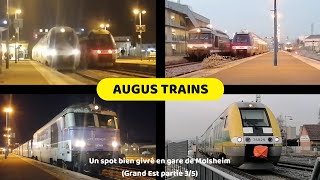 Un spot bien givré en gare de Molsheim Grand Est partie 35 [upl. by Jewett968]