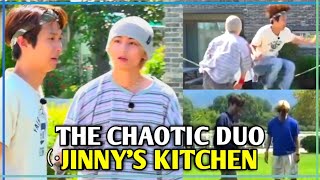 BTS Taehyung Reaction To Choi Wooshik Chaos Reunion With Wooga Squad On JINNYS KITCHEN New Episode [upl. by Landbert356]