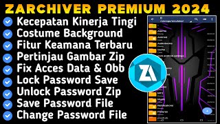 Zarchiver Pro 2024  Fix Acces Data amp Obb [upl. by Ahron]