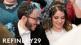 The Deep Meaning Behind An Orthodox Jewish Wedding  World Wide Wed  Refinery29 [upl. by Kaitlyn]