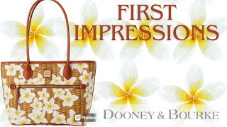 Dooney Mail The Truth About The Dooney amp Bourke Plumeria Tote [upl. by Aniham]