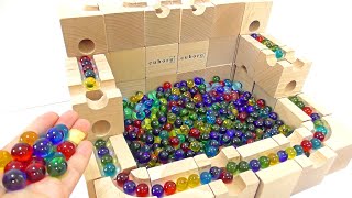 Marble run race ASMR ☆ Summary video of over 10 types of Cuboro marble Compilation video [upl. by Kelsy]