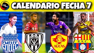 CALENDARIO FECHA 7 LIGAPRO 2024 [upl. by Delaney]