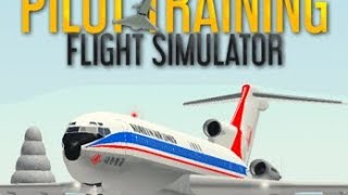 playing pilot training flight simulator [upl. by Ahtivak]