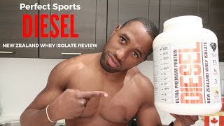 Perfect Sports Diesel New Zealand Whey Isolate Review l PMdre Fitness [upl. by Netneuq373]