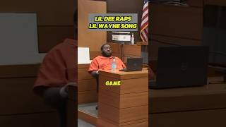 YSL Lil Dee raps Lil Wayne song on Young Thug trial witness stand [upl. by Ferne]