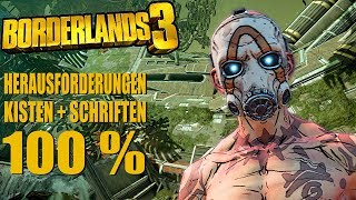 GEFRÄßIGER BALDACHIN 100  Crew Herausforderungen Rote Kisten Eridianische Schriften BORDERLANDS 3 [upl. by Atirehs290]