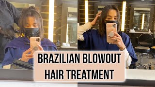 Brazilian Blowout Hair Treatment Review  Before and After [upl. by Breanne323]