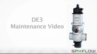 DELTA DE3 Double Seat Mix Proof Valve Maintenance Procedures  APV [upl. by Blanca779]