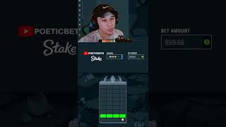 Stake poetic stake clips shorts gamble casino maxwin money [upl. by Ahk]