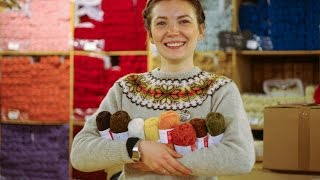 Shetland Wool Week in Lerwick United Kingdom [upl. by Ruskin294]