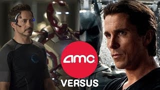 AMC VERSUS  Best Superhero Performance Christian Bale Batman VS Robert Downey Jr Iron Man [upl. by Cinomod885]