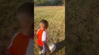 soccer soccershots boymomadventures outdooradventure funtime playing [upl. by Jammie]