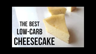 How to make Keto Cheesecake  Low Carb Dessert Recipe [upl. by Shugart264]