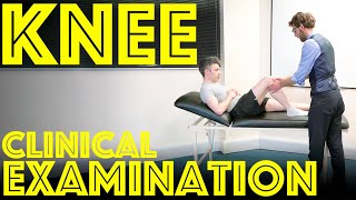 Knee Examination  How to perform a KNEE EXAM for Orthopaedic Clinical Skills OSCE  Dr James Gill [upl. by Eanram]