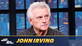 John Irving Doesnt Write a Book Until He Knows How Its Going to End [upl. by Ynnor]