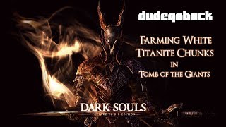 White Titanite Chunk Farming  Tips N Tricks  Dark Souls 1 [upl. by Ahsaeyt337]