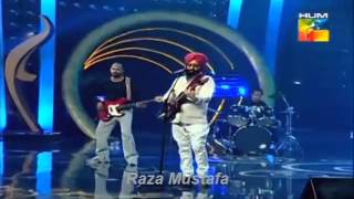 Bullah Ki Jana Rabbi Shergill Live Performance in 1st Hum Tv Awards Show 28th April 2013 [upl. by Etta720]