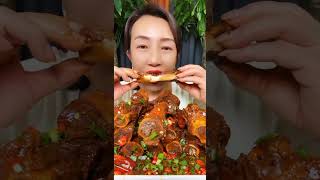 Chinese Asmr eats bone marrow  Big bone marrow asmr  Special sweet bone marrow yummy shorts [upl. by Omsare]