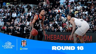 London LionsBesiktas Emlakjet Istanbul  Round 16 Highlights  202324 BKT EuroCup [upl. by Asela]