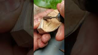 Enjoyed Wood Carving Engraving With Dremel  Amazing Wood Carving Art [upl. by Aohk]