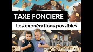 Réduire sa Taxe Foncière 2024  exonérations possibles et dates de paiement [upl. by Friedlander]