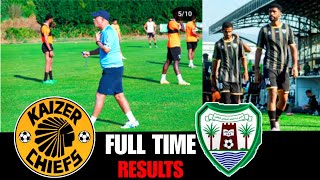 KAIZER CHIEFS VS DIBBA AL HISN FC FRIENDLY MATCH RESULTS [upl. by Einnaf]