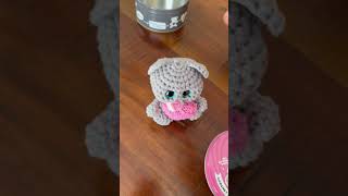 My first crochet animal REVEAL crochet yarn [upl. by Scott]