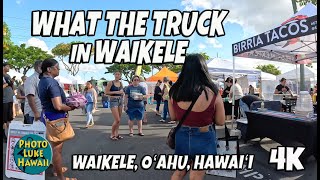 What Kind of Food is at What the Truck in Waikele June 16 2023 Oahu Hawaii [upl. by Aitra]