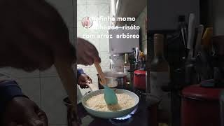 Prato italiano risóto com arroz arbóreo [upl. by Nyllaf]