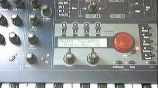 Waldorf Q synthesizer sound demo [upl. by Leisha775]