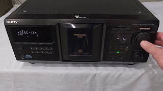 Sony CDP CX400 Demo Video 10048027 [upl. by Ahsimik614]