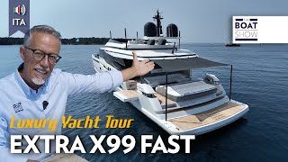 ITA EXTRA X99 FAST  Superyacht Tour  The Boat Show [upl. by Elbertina65]