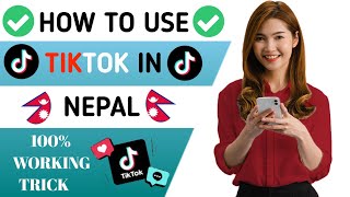 How to use tiktok in Nepal  How to use TikTok in Nepal after ban  use tiktok in Nepal with vpn [upl. by Neibart]