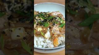 My favourite Japanese rice bowl flolum simplefoodsimplefaith oyakodon [upl. by Eipper]