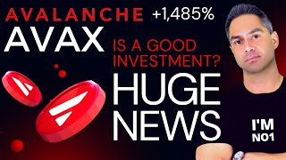 AVALANCHE AVAX BEST CRYPTO TO INVEST 2023 WITH OVER 1500 POTENTIAL AVAX News amp Price Prediction [upl. by Adina]