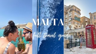 MALTA the full travel guide Things to do in this archipelago [upl. by Armand]