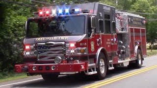 Fire Trucks Responding Compilation Part 15  Engine Companies [upl. by Shaylyn]