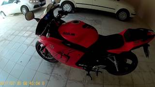 DAELİM ROADWİN 250 R  VJF 250 R 2012  Walk Around Stock Exhaust [upl. by Ettenowtna538]