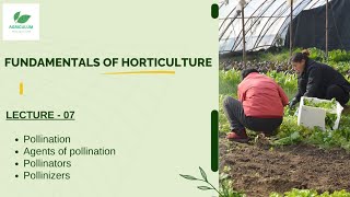 Fundamentals of Horticulture  Lecture 07 l Pollination Pollinators Pollinizers  Agriculum [upl. by Hiro793]