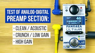 AMT U2 Pangaea Ultima Preamp Test [upl. by Gwendolin12]