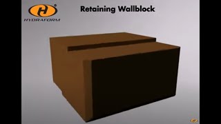 Hydraform Retaining Wall Block [upl. by Aicile]